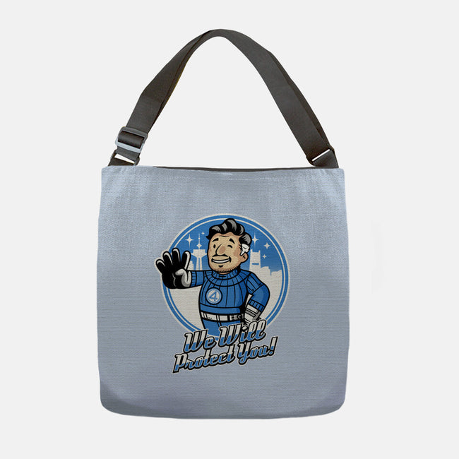 We Will Protect You-None-Adjustable Tote-Bag-demonigote