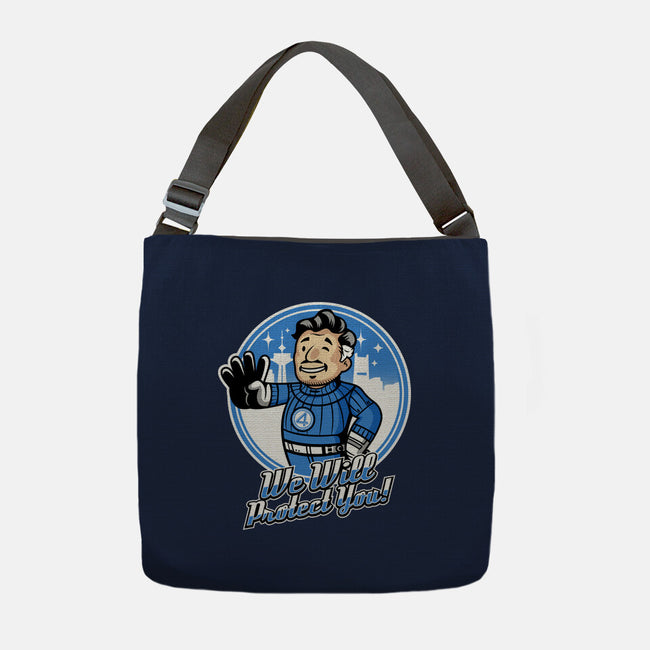 We Will Protect You-None-Adjustable Tote-Bag-demonigote