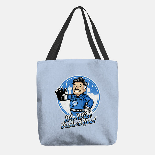 We Will Protect You-None-Basic Tote-Bag-demonigote