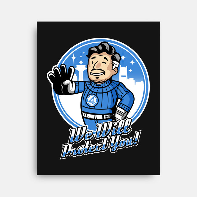 We Will Protect You-None-Stretched-Canvas-demonigote