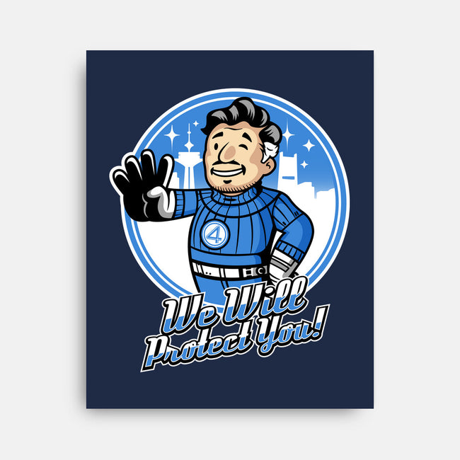 We Will Protect You-None-Stretched-Canvas-demonigote