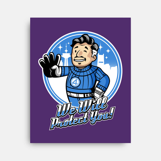 We Will Protect You-None-Stretched-Canvas-demonigote