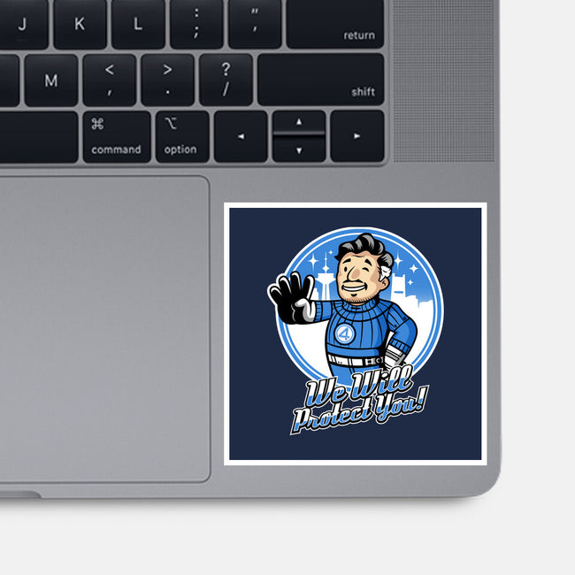 We Will Protect You-None-Glossy-Sticker-demonigote