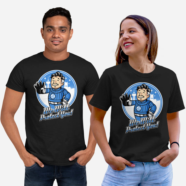 We Will Protect You-Unisex-Basic-Tee-demonigote