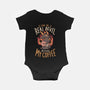 Real Devil Before My Coffee-Baby-Basic-Onesie-eduely