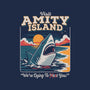 Visit Amity Island-None-Adjustable Tote-Bag-Nemons