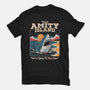 Visit Amity Island-Womens-Fitted-Tee-Nemons