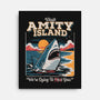 Visit Amity Island-None-Stretched-Canvas-Nemons
