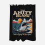 Visit Amity Island-None-Polyester-Shower Curtain-Nemons