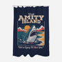 Visit Amity Island-None-Polyester-Shower Curtain-Nemons