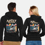 Visit Amity Island-Unisex-Zip-Up-Sweatshirt-Nemons
