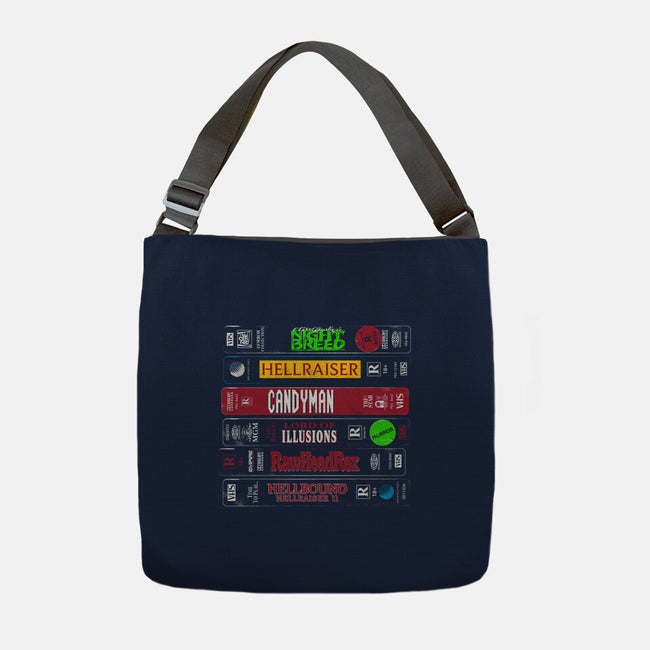VHS Barker-None-Adjustable Tote-Bag-Nemons
