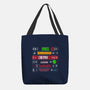 VHS Barker-None-Basic Tote-Bag-Nemons
