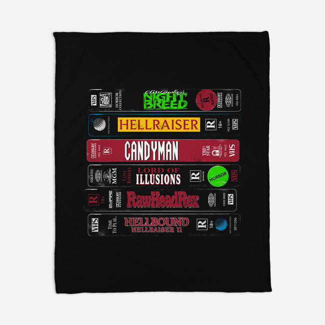 VHS Barker-None-Fleece-Blanket-Nemons