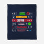 VHS Barker-None-Fleece-Blanket-Nemons
