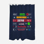 VHS Barker-None-Polyester-Shower Curtain-Nemons