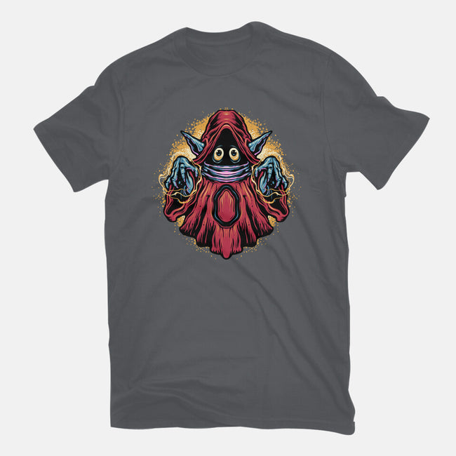 The Power Of Ancient Magic-Womens-Fitted-Tee-glitchygorilla