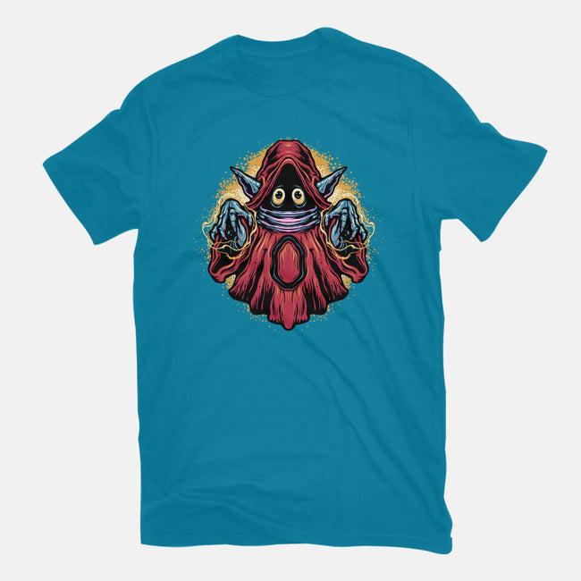 The Power Of Ancient Magic-Womens-Fitted-Tee-glitchygorilla