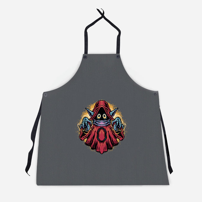 The Power Of Ancient Magic-Unisex-Kitchen-Apron-glitchygorilla