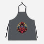 The Power Of Ancient Magic-Unisex-Kitchen-Apron-glitchygorilla