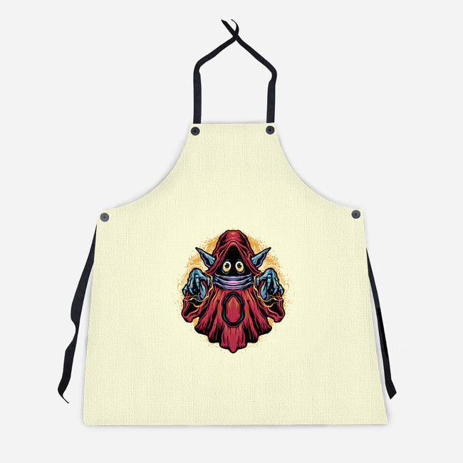 The Power Of Ancient Magic-Unisex-Kitchen-Apron-glitchygorilla