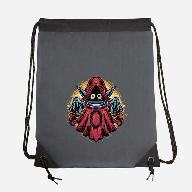 The Power Of Ancient Magic-None-Drawstring-Bag-glitchygorilla