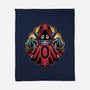 The Power Of Ancient Magic-None-Fleece-Blanket-glitchygorilla