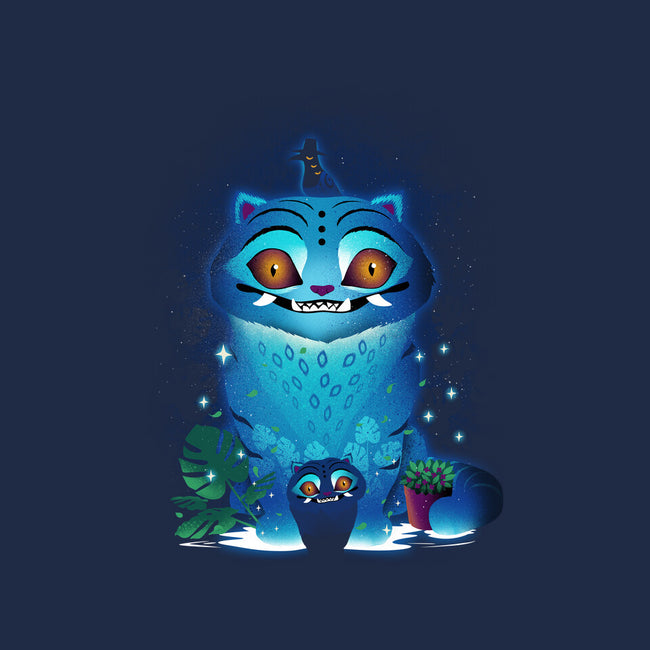 Derpy Tiger Landscape-Baby-Basic-Tee-dandingeroz