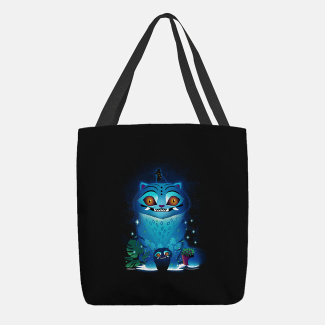 Derpy Tiger Landscape-None-Basic Tote-Bag-dandingeroz