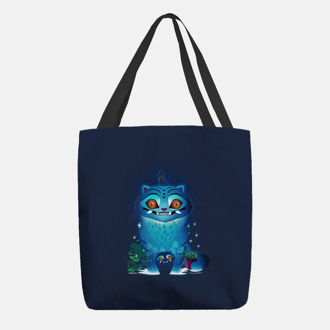 Derpy Tiger Landscape-None-Basic Tote-Bag-dandingeroz