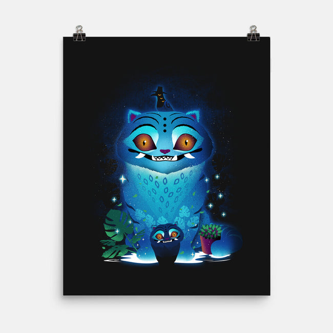 Derpy Tiger Landscape-None-Matte-Poster-dandingeroz