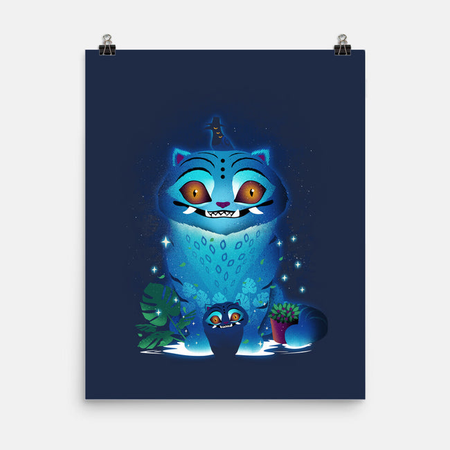Derpy Tiger Landscape-None-Matte-Poster-dandingeroz