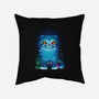 Derpy Tiger Landscape-None-Removable Cover w Insert-Throw Pillow-dandingeroz