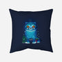 Derpy Tiger Landscape-None-Removable Cover w Insert-Throw Pillow-dandingeroz