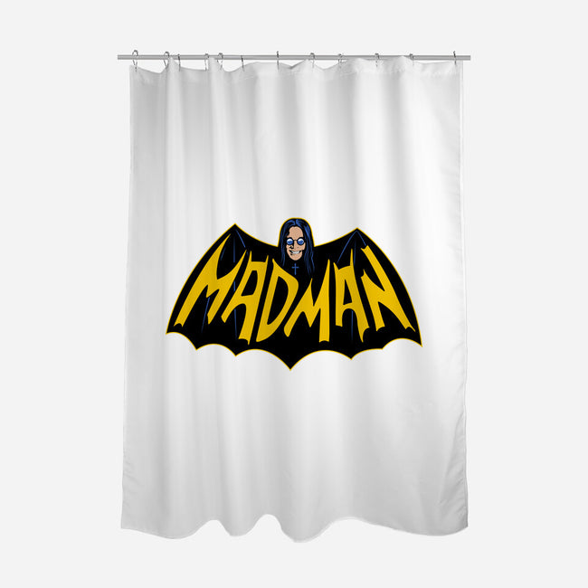 Mad Man-None-Polyester-Shower Curtain-CappO