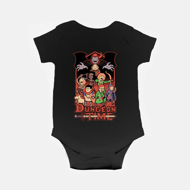 Dungeon Time Animation RPG-Baby-Basic-Onesie-Studio Mootant