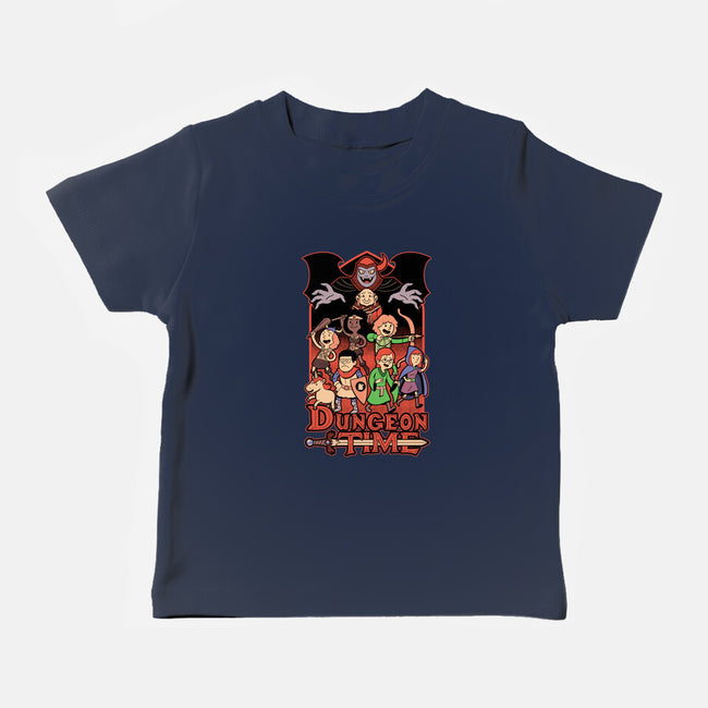 Dungeon Time Animation RPG-Baby-Basic-Tee-Studio Mootant