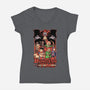 Dungeon Time Animation RPG-Womens-V-Neck-Tee-Studio Mootant