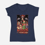 Dungeon Time Animation RPG-Womens-V-Neck-Tee-Studio Mootant