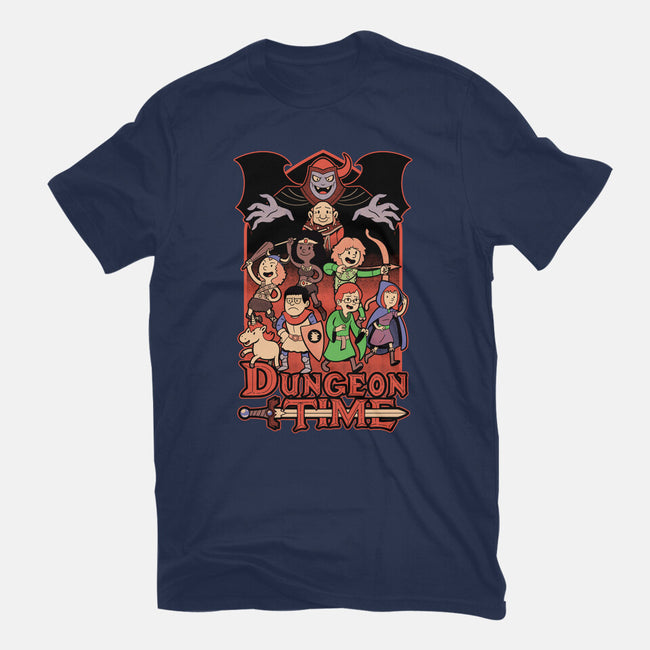Dungeon Time Animation RPG-Womens-Basic-Tee-Studio Mootant