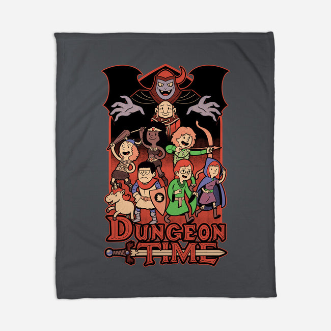 Dungeon Time Animation RPG-None-Fleece-Blanket-Studio Mootant