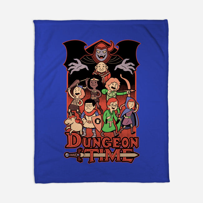 Dungeon Time Animation RPG-None-Fleece-Blanket-Studio Mootant