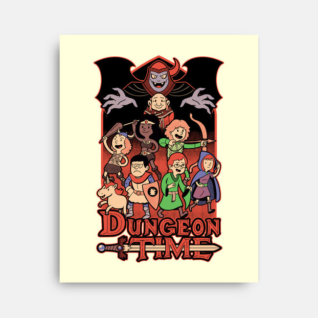 Dungeon Time Animation RPG-None-Stretched-Canvas-Studio Mootant