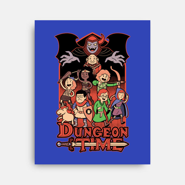 Dungeon Time Animation RPG-None-Stretched-Canvas-Studio Mootant