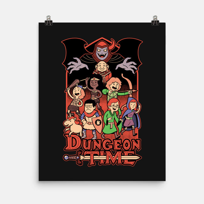 Dungeon Time Animation RPG-None-Matte-Poster-Studio Mootant
