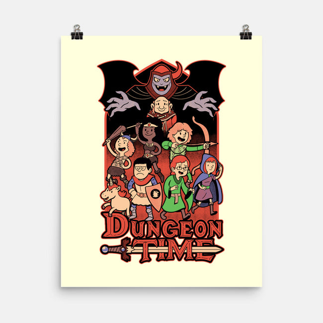 Dungeon Time Animation RPG-None-Matte-Poster-Studio Mootant