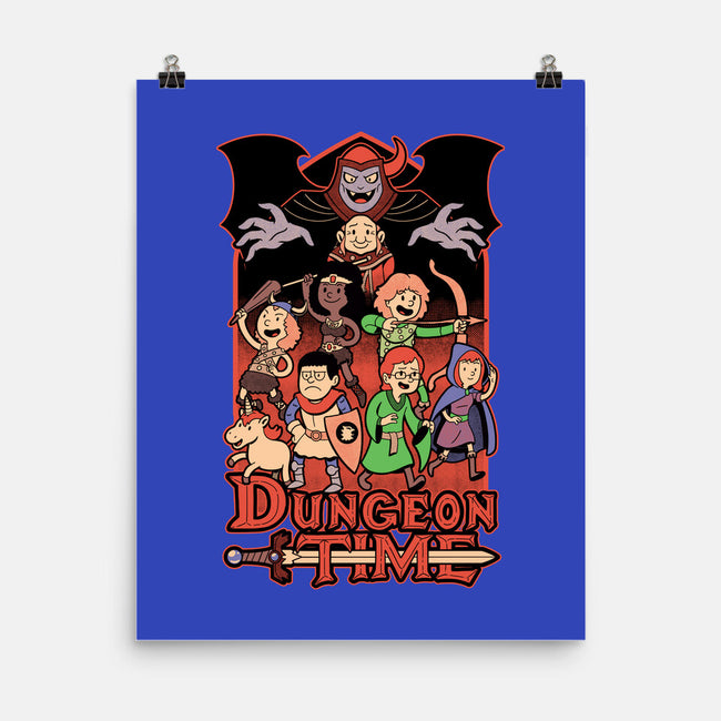 Dungeon Time Animation RPG-None-Matte-Poster-Studio Mootant