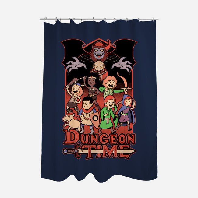 Dungeon Time Animation RPG-None-Polyester-Shower Curtain-Studio Mootant