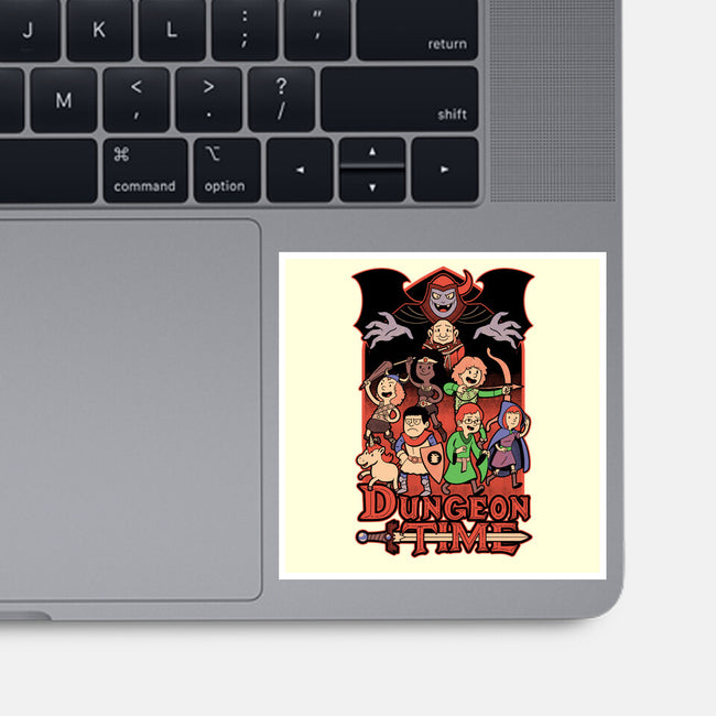 Dungeon Time Animation RPG-None-Glossy-Sticker-Studio Mootant