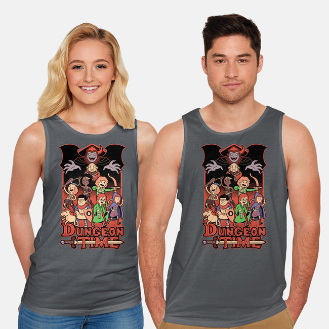 Dungeon Time Animation RPG-Unisex-Basic-Tank-Studio Mootant
